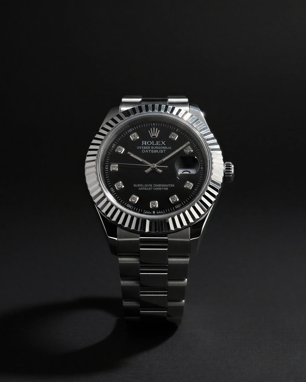 Black Diamond Date Classic  Rolex