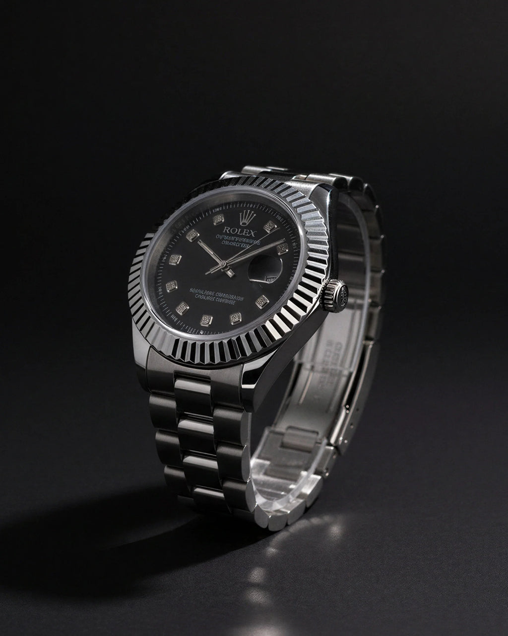 Black Diamond Date Classic  Rolex