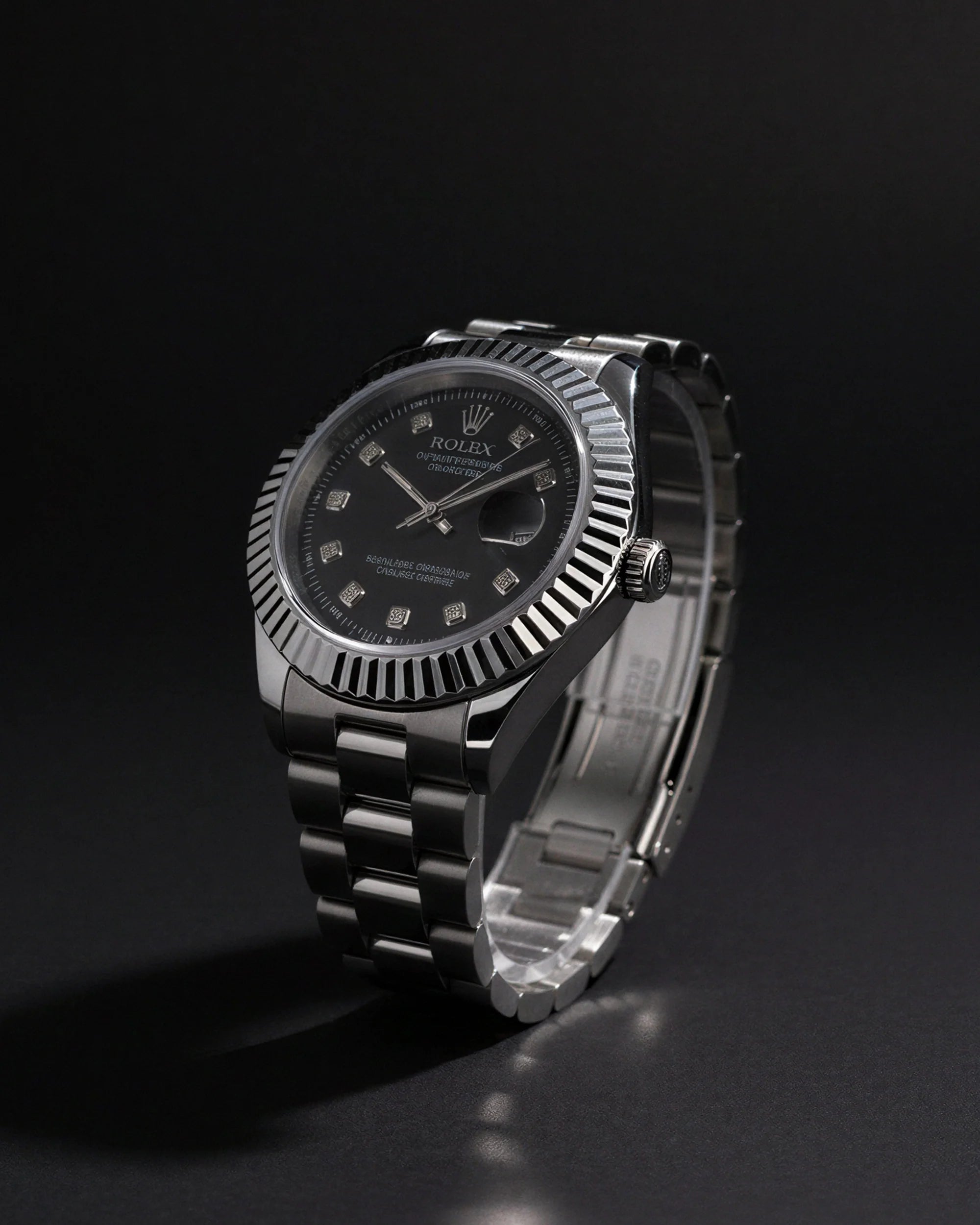 Black Diamond Date Classic  Rolex