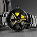 Men’s Racing Series: Rotating 3D Wheel Hub Watch