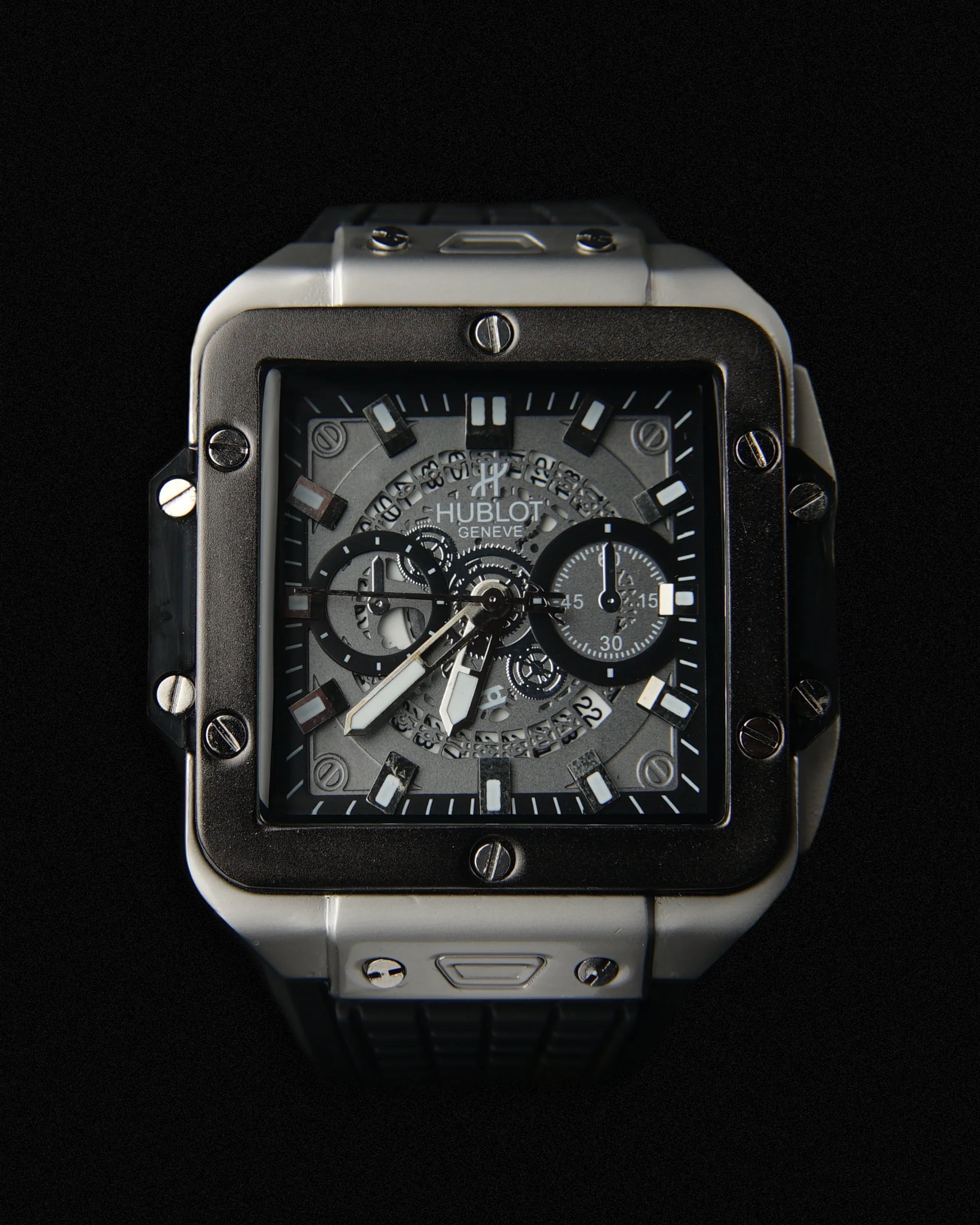 HuBlot BLACK STRAP WATCH