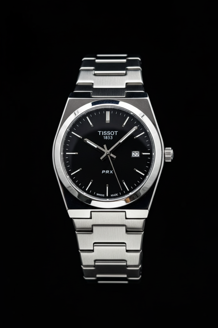 Black Tissot Watch Hero