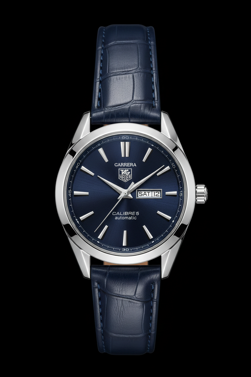Carrera Calibre  with Matching Leather Strap