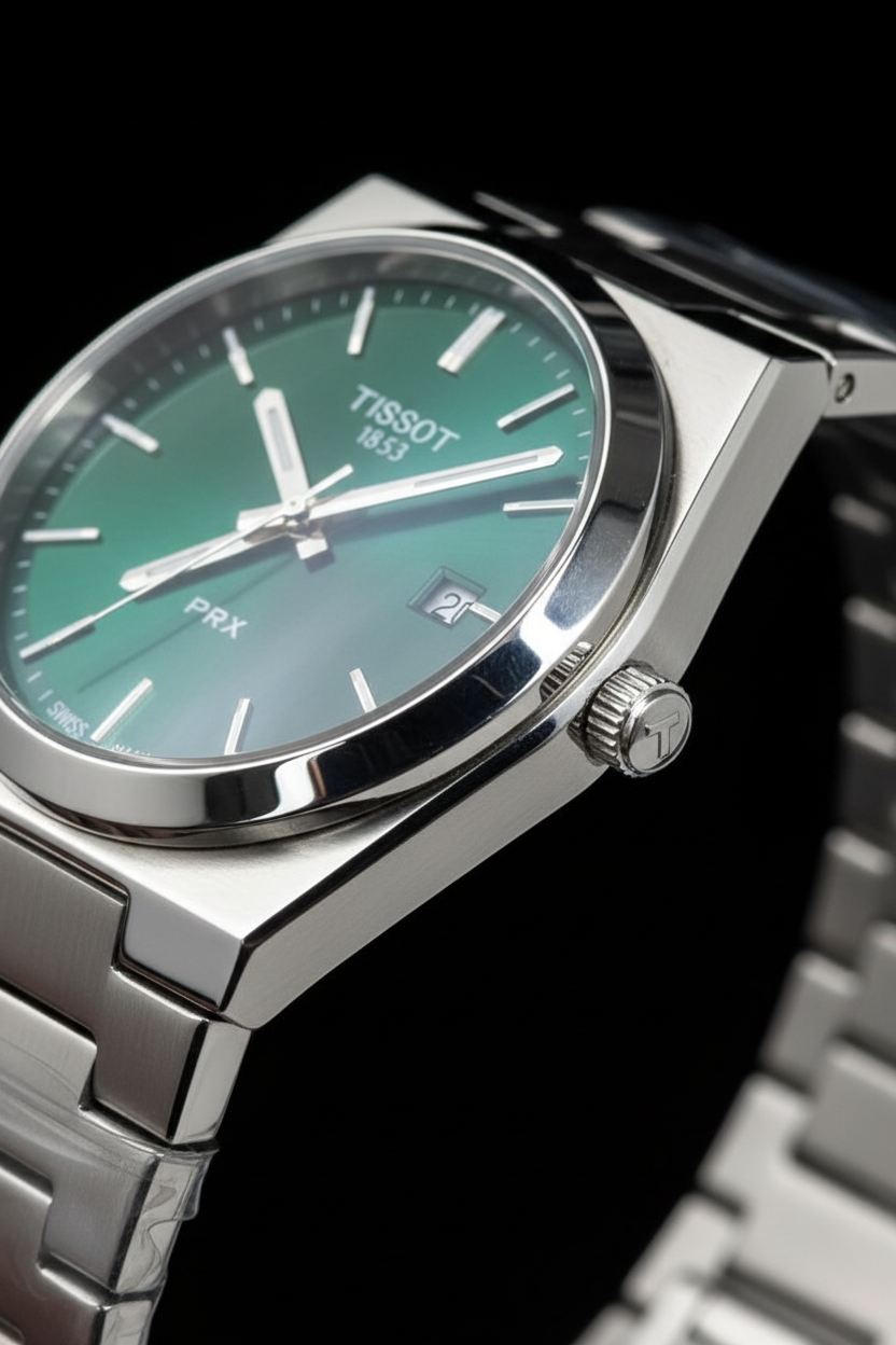 Tissot PRX Green Dial
