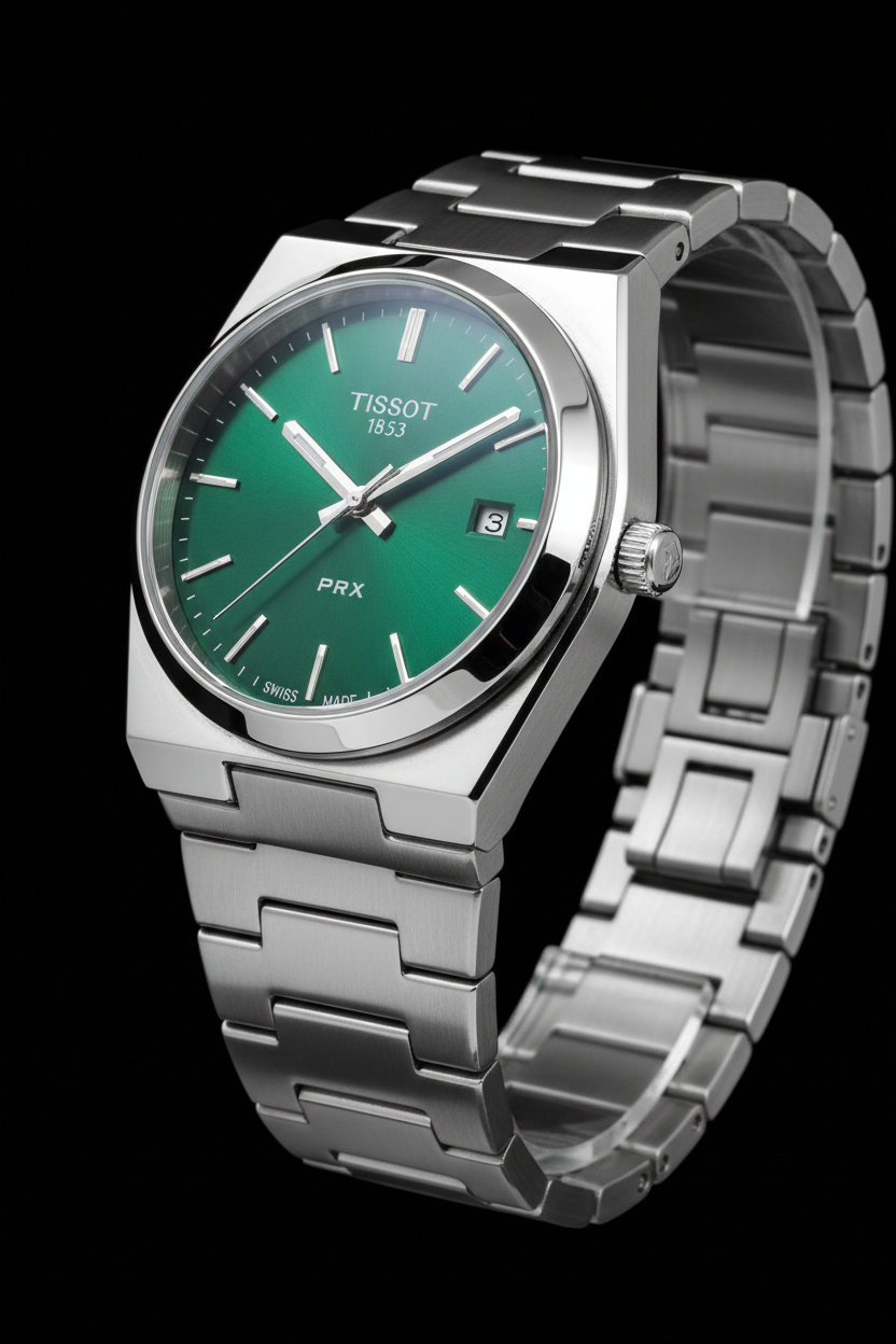 Tissot PRX Green Dial