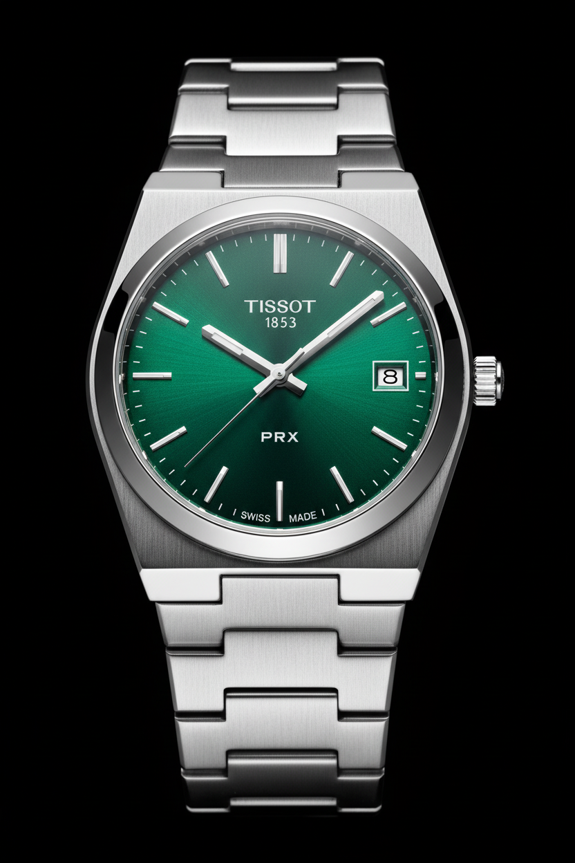 Tissot PRX Green Dial