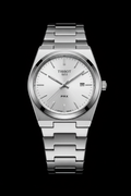 Silver Tissot Watch Full Layout