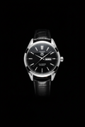 Carrera Calibre | Luxury Black Dial Men’s Watch with Leather Strap