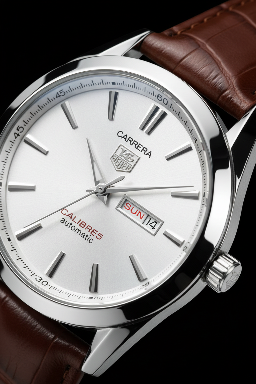Carrera Calibre White Dial