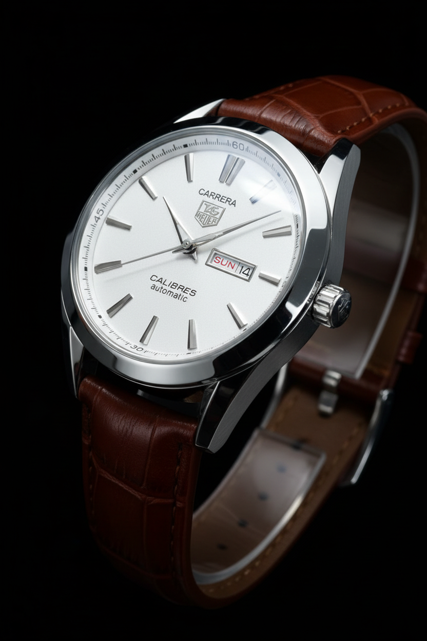 Carrera Calibre White Dial