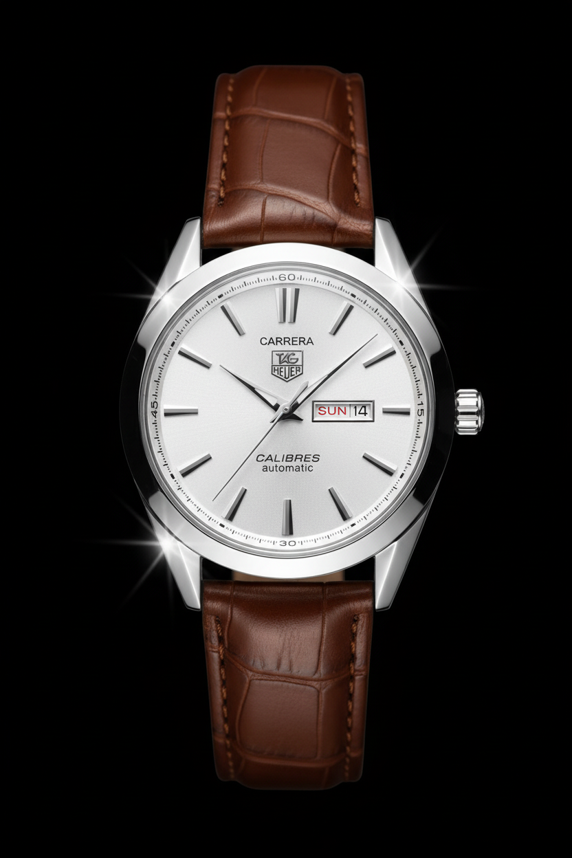 Carrera Calibre White Dial