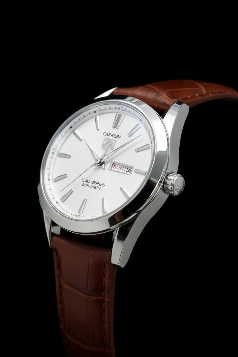 Carrera Calibre White Dial